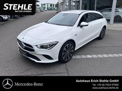 Weiß Gebraucht 2021 Mercedes CLA250e Shooting Brake Progressive Kombi | 23.299 € (Guter Preis)