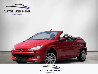 Gebraucht Peugeot 206 CC Platinum 109 PS (80 kW) 2004 Rot Cabrio