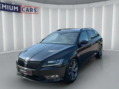Gebraucht Skoda Superb SportLine 190 PS (139 kW) 2017 Schwarzmagic perleffekt Kombi