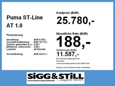 Agate black Neu 2025 Ford Puma ST-Line SUV | 25.780 €