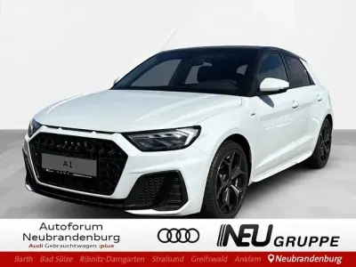 Neu Audi A1 Sportback S-Line 150 PS (110 kW) 2025 Gletscherweiß metallic Kleinwagen