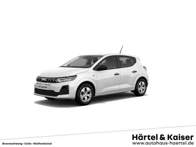 Neu Dacia Sandero Essentiel 67 PS (49 kW) 2025 Arktisweiß (weiß) Limousine