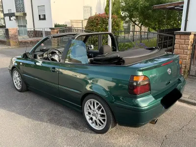 Gebraucht VW Golf Cabriolet 75 PS (55 kW) 2000 Grün Cabrio