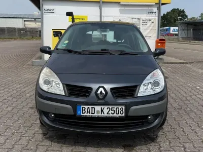 Gebraucht Renault Scénic II Authentique 111 PS (81 kW) 2007 Blau Van / Kleinbus
