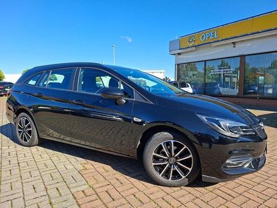 Gebraucht Opel Astra Business 122 PS (89 kW) 2021 Schwarz Kombi