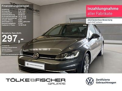 Gebraucht VW Golf VII Highline 125 PS (91 kW) 2018 Grau Kleinwagen
