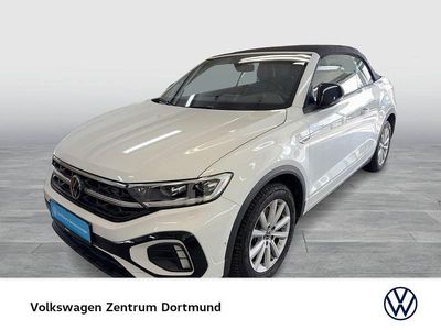 Gebraucht VW T-Roc Cabriolet R-line 150 PS (110 kW) 2025 Weiß Cabrio