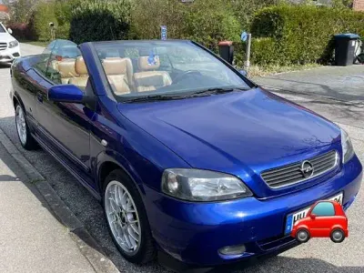 Gebraucht Opel Astra Edition 125 PS (91 kW) 2003 Blau Cabrio
