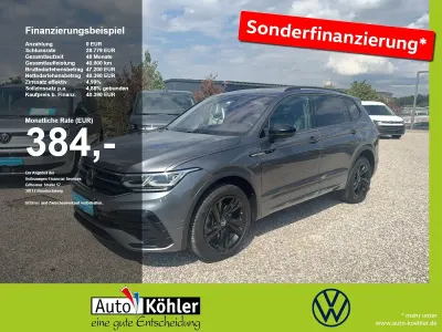 Gebraucht VW Tiguan Allspace R-line 200 PS (147 kW) 2024 Platinum grey (metallic) SUV