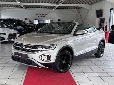 Gebraucht VW T-Roc Cabriolet Style 150 PS (110 kW) 2023 Ivory silver metallic Cabrio