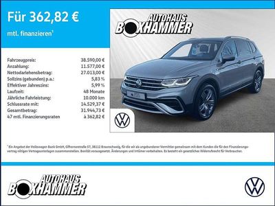 Gebraucht VW Tiguan Allspace Elegance 190 PS (139 kW) 2024 Pyrit silber SUV