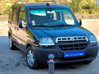 Gebraucht Fiat Doblò 105 PS (77 kW) 2005 Blau Van / Kleinbus