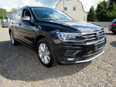 Gebraucht VW Tiguan Allspace Comfortline 200 PS (147 kW) 2021 Deep black (metallic) SUV