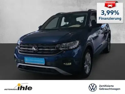 Gebraucht VW T-Cross Life 95 PS (69 kW) 2023 Blau SUV