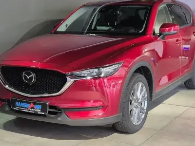 Gebraucht Mazda CX-5 Sports-Line 194 PS (142 kW) 2021 Soul red crystal SUV