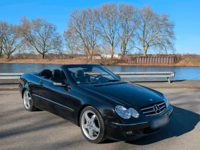 Używany Mercedes CLK200 Avantgarde 184 KM (135 kW) 2006 Czarny Kabriolet