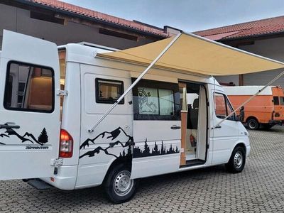 gebraucht Mercedes Sprinter 311 wohnmobil klima solar markise AHK