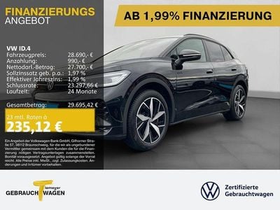 Schwarz Gebraucht 2023 VW ID.4 GTX SUV | 28.690 € (Superpreis)