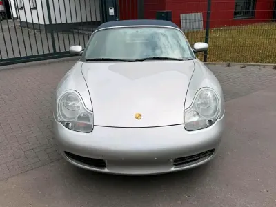 Gebraucht Porsche Boxster 227 PS (166 kW) 2002 Silber Cabrio