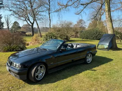 Gebraucht BMW 318 Cabriolet 115 PS (84 kW) 1993 Schwarz Cabrio
