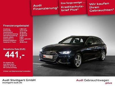 Brillantschwarz Gebraucht 2021 Audi A4 Advanced Kombi | 28.820 € (Teuer)