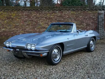 Gebraucht Corvette Stingray 1964 Grau Cabrio