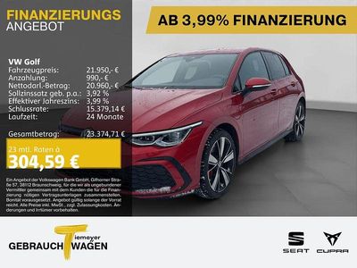 Gebraucht VW Golf VIII GTE 245 PS (180 kW) 2021 Rot Limousine