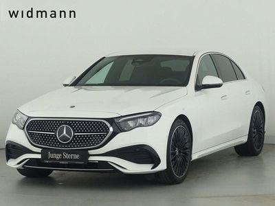Unilack polarweiss Gebraucht 2025 Mercedes E200 AMG line Limousine | 56.850 € (Fairer Preis)