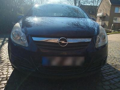 Gebraucht Opel Corsa 60 PS (44 kW) 2009 Blau Kleinwagen