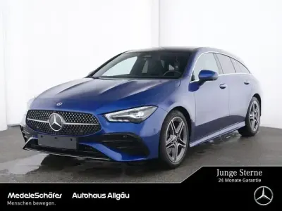 Gebraucht Mercedes CLA200 Shooting Brake AMG line 163 PS (119 kW) 2025 Lack spektralblau Kombi