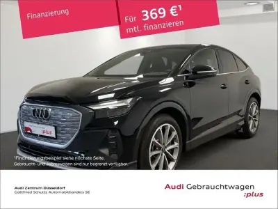 Gebraucht Audi Q4 Sportback e-tron S-Line 219 kW (299 PS) 2022 Schwarz SUV