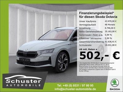 Usata Skoda Octavia SportLine 150 CV (110 kW) 2025 Grigio Station wagon