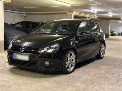 Second-hand VW Golf VI R-line 160 CP (117 kW) 2010 Negru Hatchback