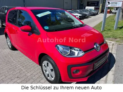 Gebraucht VW up! Sound 60 PS (44 kW) 2017 Rot Kleinwagen