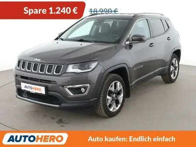 Käytetty Jeep Compass Limited 170 HP (125 kW) 2020 Harmaa Katumaasturi