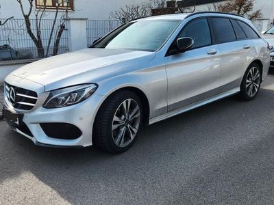 Gebraucht Mercedes C200 AMG 184 PS (135 kW) 2017 Silber Kombi