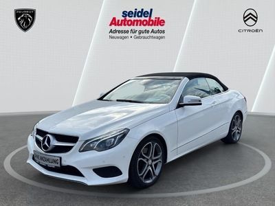 Gebraucht Mercedes E200 184 PS (135 kW) 2014 Weiß Cabrio