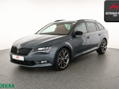 Gebraucht Skoda Superb SportLine 280 PS (205 kW) 2018 Quarzgrau Kombi