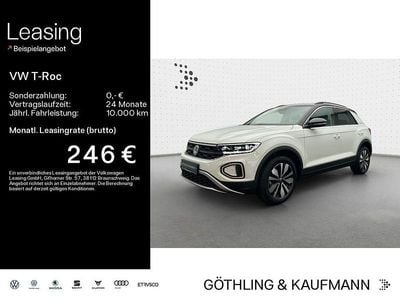 Gebraucht VW T-Roc Goal 150 PS (110 kW) 2025 Weiß SUV