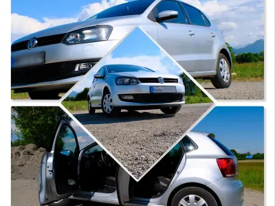 Gebraucht VW Polo 75 PS (55 kW) 2010 Grau Kleinwagen