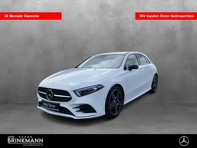 Gebraucht Mercedes A200 AMG line 150 PS (110 kW) 2023 Unilack polarweiß Limousine