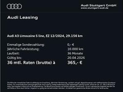 Usata Audi A3 S-Line 150 CV (110 kW) 2024 Blu Berlina