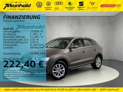 Gebraucht Audi Q3 Design 150 PS (110 kW) 2016 Braun SUV