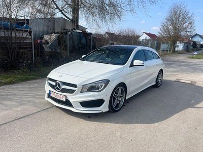 Gebraucht Mercedes CLA220 Shooting Brake 177 PS (130 kW) 2016 Calcitweiss/zirrusweiss Kombi