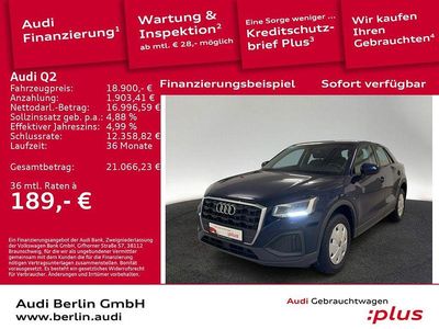 Gebraucht Audi Q2 Comfort 116 PS (85 kW) 2022 Navarrablau metallic SUV