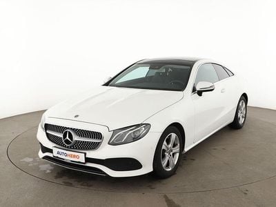 Gebraucht Mercedes E200 Avantgarde 184 PS (135 kW) 2018 Weiß Coupé