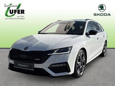 Gebraucht Skoda Octavia First Edition 245 PS (180 kW) 2021 Bila moon/moon white Kombi