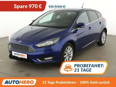 Gebraucht Ford Focus Titanium 101 PS (74 kW) 2018 Blau Limousine