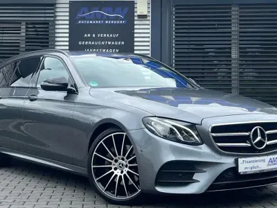 Gebraucht Mercedes E220 AMG line 194 PS (142 kW) 2018 Grau Limousine