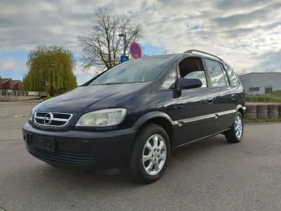 Brugt Opel Zafira Njoy 125 HK (91 kW) 2004 Blå MPV